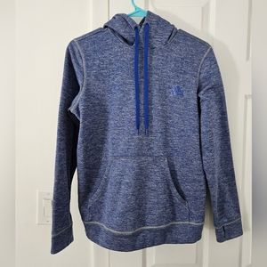 Adidas Climawarm Dark Blue Hoodie, Size S